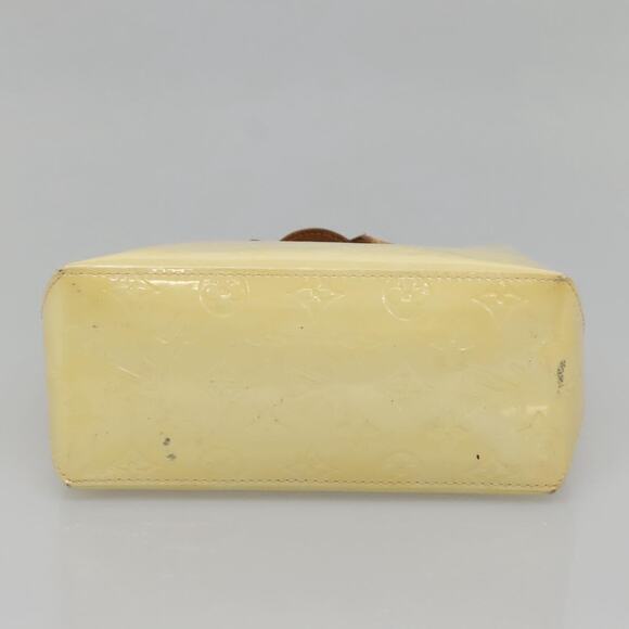 LOUIS VUITTON Monogram Vernis Reade PM Hand Bag Perle M91336 - Picture 9 of 12